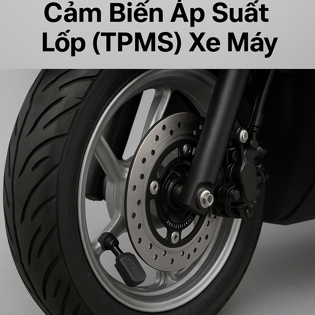 Cảm Biến Áp Suất Lốp (TPMS) Xe Máy: Lợi Ích An Toàn Vượt Trội & Dịch Vụ Lắp Đặt Từ Thợ Sửa Xe
