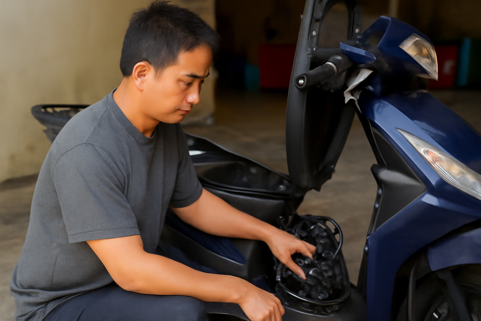 Sửa Chữa Xe Máy Bị Hụt Ga / Chết Máy Đột Ngột: Chẩn Đoán & Khắc Phục Mọi Pan Bệnh Cùng Thợ Sửa Xe