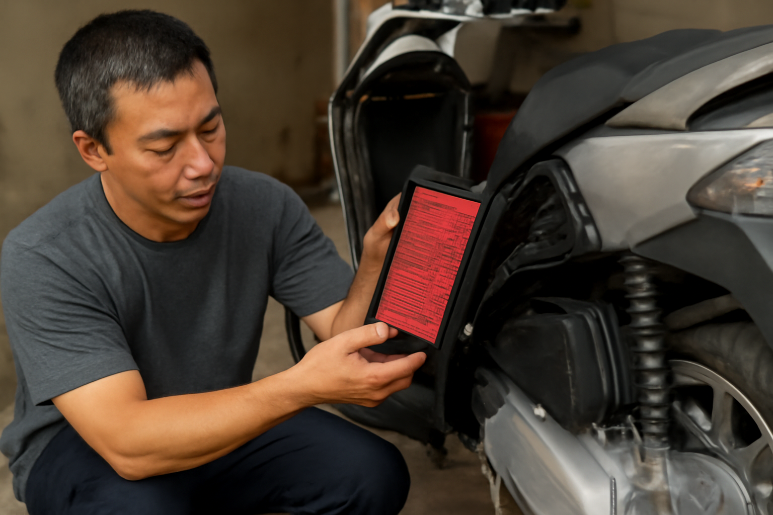 Bảo Dưỡng & Thay Lọc Gió Động Cơ Xe Máy: Tầm Quan Trọng 